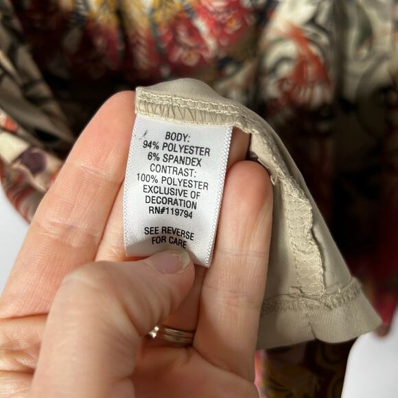 Apt 9 Womens Y2K Fairy Grunge Rhinestone Babydoll Top Size 1X Flowy Artsy Hippie - Picture 8 of 8